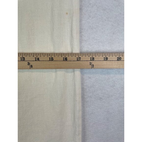 Vintage Hand-Embroidered Pillowcase With Ruffled Edge 17" x 32" - Picture 4 of 10